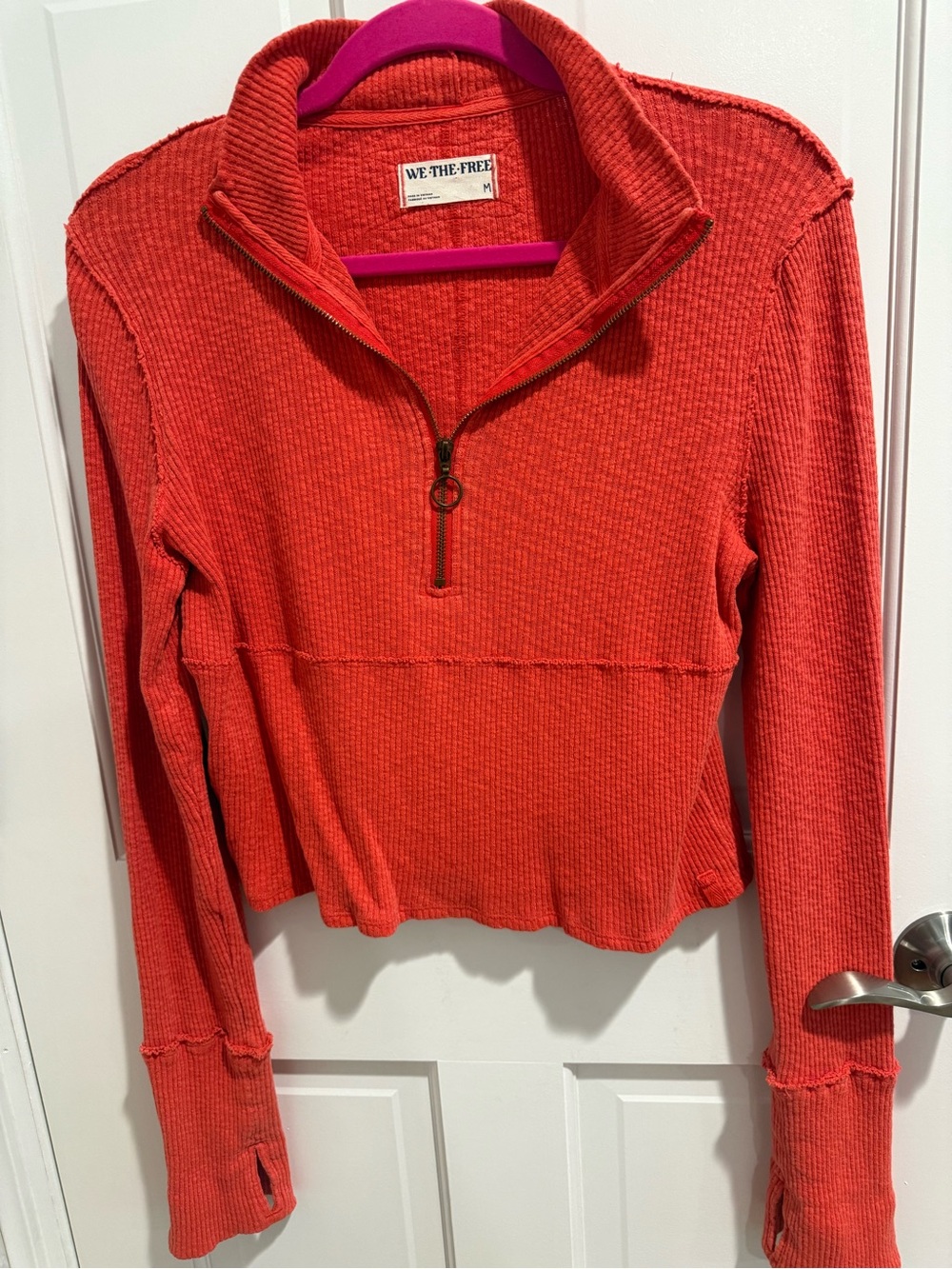 We The Free Midnight Half Zip Top